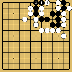 棋譜解説図（数字、記号入り）