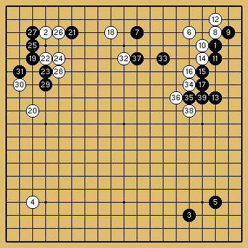 棋譜解説図（数字、記号入り）