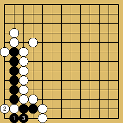 棋譜解説図（数字、記号入り）