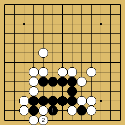 棋譜解説図（数字、記号入り）