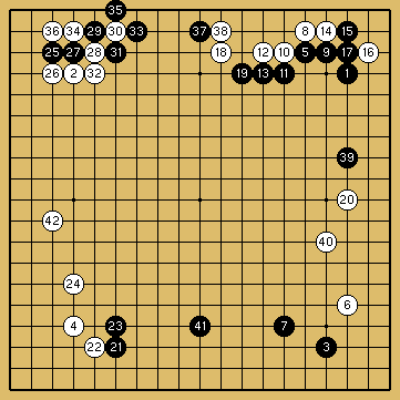 棋譜解説図（数字、記号入り）