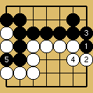 棋譜解説図（数字、記号入り）