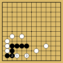 棋譜解説図（数字、記号入り）