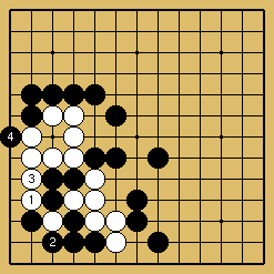 棋譜解説図（数字、記号入り）