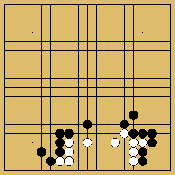 棋譜解説図(数字、記号入り) 棋譜解説図(数字、記号入り)