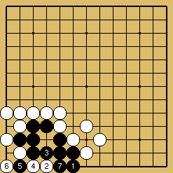 棋譜解説図（数字、記号入り）