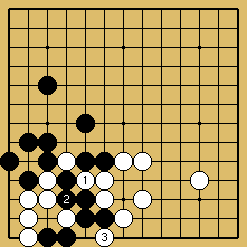 棋譜解説図（数字、記号入り）