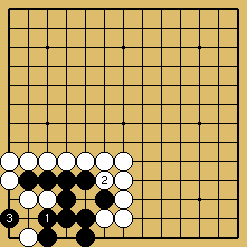 棋譜解説図（数字、記号入り）