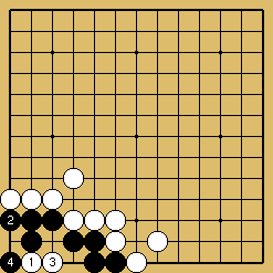 棋譜解説図（数字、記号入り）