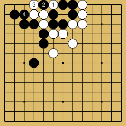 棋譜解説図（数字、記号入り）