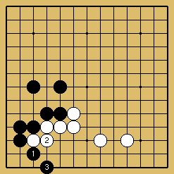 棋譜解説図（数字、記号入り）