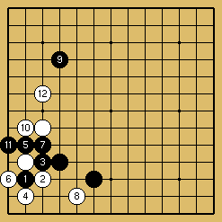 棋譜解説図（数字、記号入り）