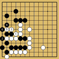 棋譜解説図（数字、記号入り）