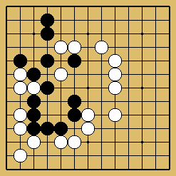 棋譜解説図（数字、記号入り）