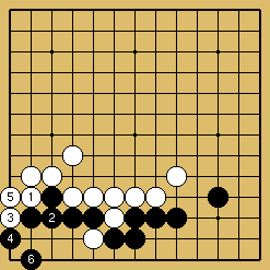 棋譜解説図（数字、記号入り）