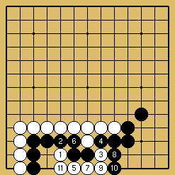 棋譜解説図（数字、記号入り）