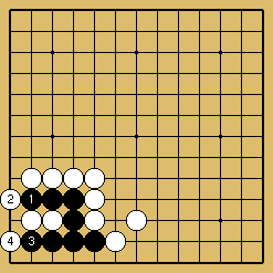 棋譜解説図（数字、記号入り）