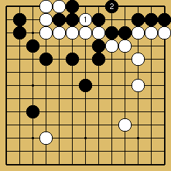 棋譜解説図（数字、記号入り）