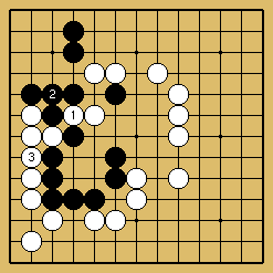 棋譜解説図（数字、記号入り）