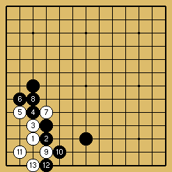 棋譜解説図（数字、記号入り）