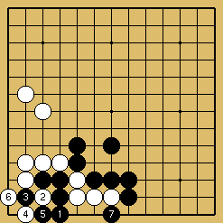 棋譜解説図（数字、記号入り）