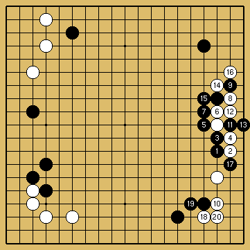 棋譜解説図（数字、記号入り）