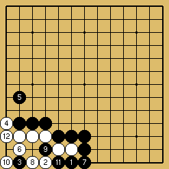 棋譜解説図（数字、記号入り）