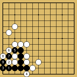 棋譜解説図（数字、記号入り）