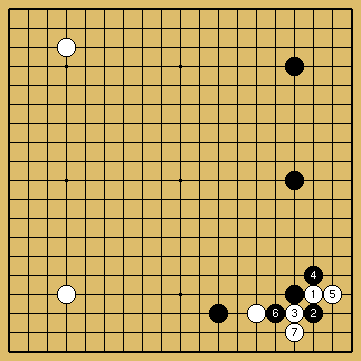 棋譜解説図（数字、記号入り）