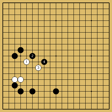 棋譜解説図（数字、記号入り）