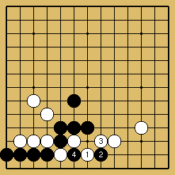 棋譜解説図（数字、記号入り）