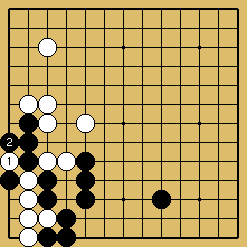 棋譜解説図（数字、記号入り）