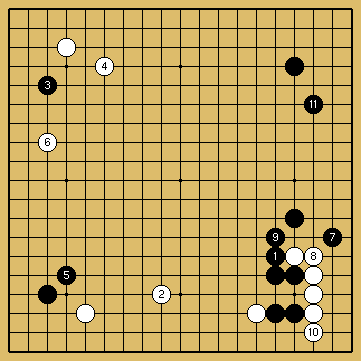 棋譜解説図（数字、記号入り）