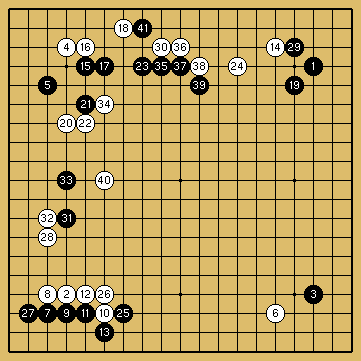 棋譜解説図（数字、記号入り）