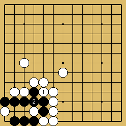 棋譜解説図（数字、記号入り）