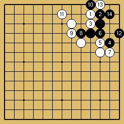 棋譜解説図（数字、記号入り）