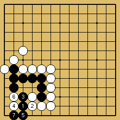 棋譜解説図（数字、記号入り）