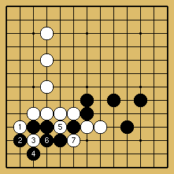 棋譜解説図（数字、記号入り）