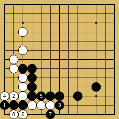 棋譜解説図（数字、記号入り）