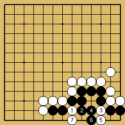 棋譜解説図（数字、記号入り）