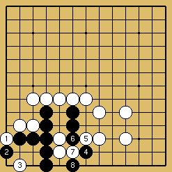 棋譜解説図（数字、記号入り）