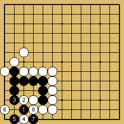 棋譜解説図（数字、記号入り）