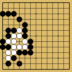 棋譜解説図（数字、記号入り）棋譜解説図（数字、記号入り）