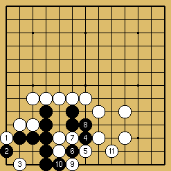 棋譜解説図（数字、記号入り）