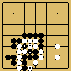 棋譜解説図（数字、記号入り）