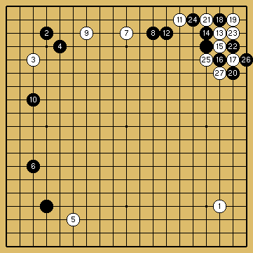 棋譜解説図（数字、記号入り）