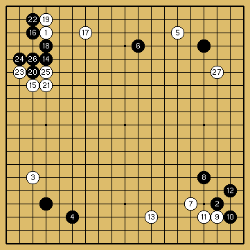 棋譜解説図（数字、記号入り）