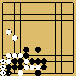 棋譜解説図（数字、記号入り）