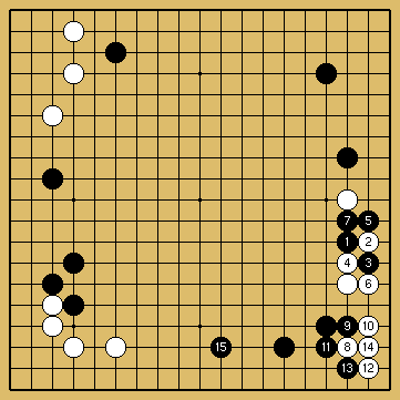 棋譜解説図（数字、記号入り）