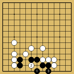 棋譜解説図（数字、記号入り）